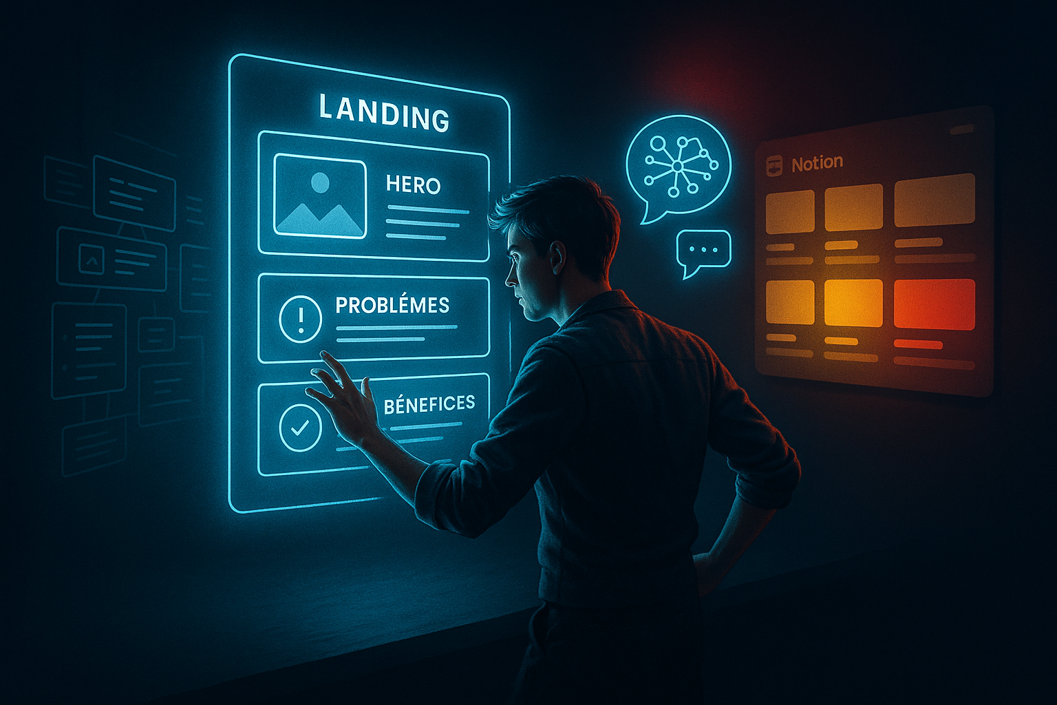 Image de couverture pour l'article: Construis une landing page testable en 30 minutes (avec l’IA et Notion)